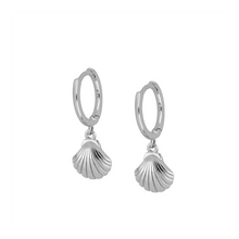 Cargar imagen en el visor de la galería, Dangle Sea Shell Pendientes - jewels by agathe