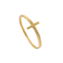 Charger l&#39;image dans la galerie, Anillo CROSS Gold - jewels by agathe