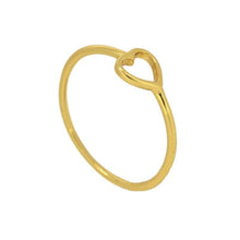 Load image into Gallery viewer, HOLLOW HEART GOLD Anillo - jewels by agathe