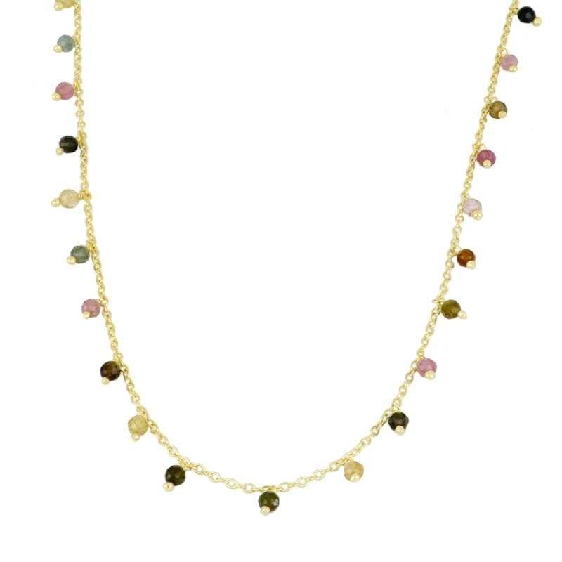 CONFETTI Gold collar - jewels by agathe