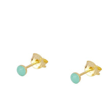 Load image into Gallery viewer, AMAZONITA mini Pendientes - jewels by agathe